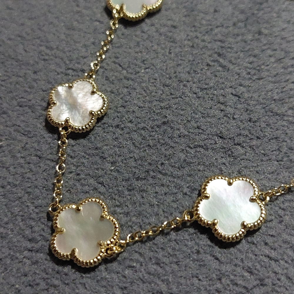 Jankuo Clover Flower Bracelet